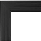 pecula 2-pack black picture frame for 5x7 photos, plexiglass and plastic construction, wall and tabletop display