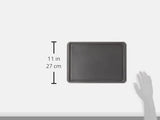 GoodCook Everyday Nonstick Baking Sheet Set, 3 Pack Includes One Small, Medium & Large Pan Carbon Steel Construction Cookie Sheet Bakeware Set, Gray