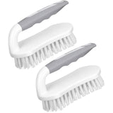 SetSail Heavy-Duty Scrub Brushes with Stiff Bristles for Cleaning Shower, Bathroom, Carpet, and Kitchen