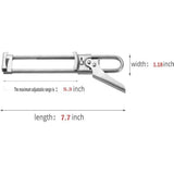 zengxiaoyun silver Master Jar & Bottle Opener stainless steel multifunctional adjustable kitchen
