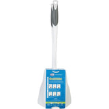 Clorox Toilet Plunger and Bowl Brush Combo with Discreet Caddy - Durable Cleaning Tools for Bathrooms