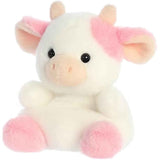 Aurora® Adorable Palm Pals™ Belle Strawberry Cow™ Stuffed Animal - Fun Collectible Plush for Kids and Adult Collectors - Perfect for Decorating Rooms and Birthday Gifts - Pink 6 Inches