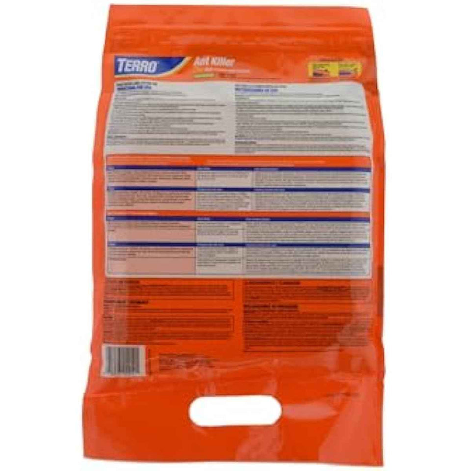 TERRO Ant Killer Plus Multi-Purpose Insect Control for Outdoors - Kills Fire Ants, Fleas, Cockroaches, and Other Crawling Insects - 3lb Shaker Bag - T901-6