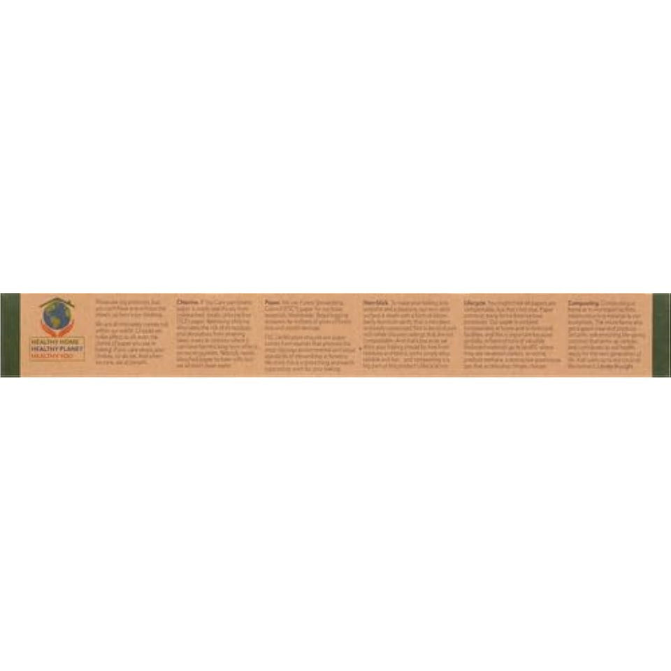 Non-Toxic Unbleached Parchment Paper, 70 sq ft, Silicone Coated, Chlorine-Free, Dishwasher Safe