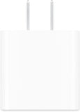 Apple 20W USB-C Compact Power Adapter: Fast and Convenient Charging, Type C Wall Charger - Rayz Mart