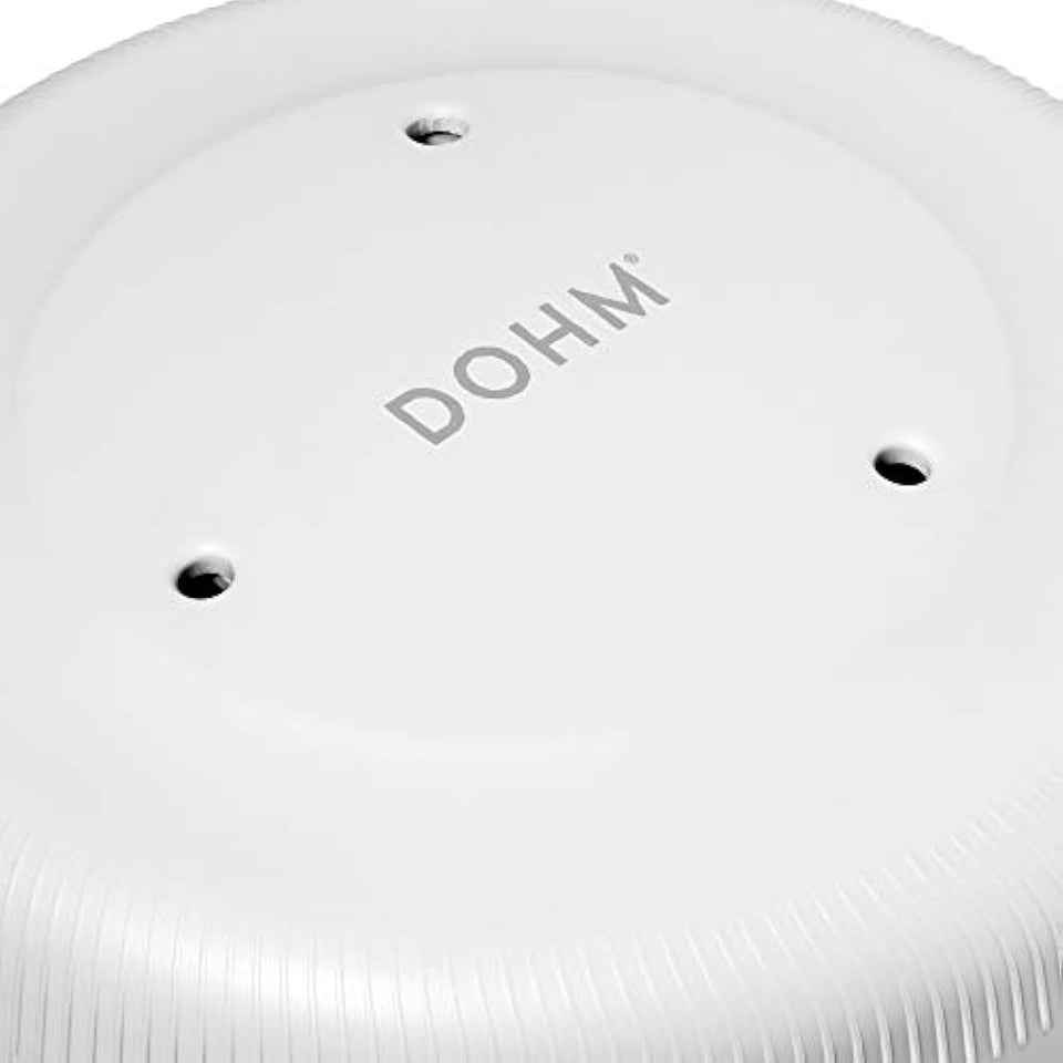 yogasleep dohm uno white noise machine, real fan inside for non-looping white noise, sleep aid for adults and baby