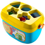 Fisher-Price Stacking Toy Baby's First Blocks Set of 10 Shapes for Sorting Play for Infants Ages 6+ Months