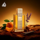 Lattafa Angham unisex fragrance, long-lasting, citrus, lavender, musk, amber, vanilla, 3.40 Ounce / 100 ml Eau de Parfum