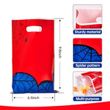 Yzzhaoo 30 Pcs Spider Goodie Bags Party Favors Bags with Handles for Birthday Party Theme Chiristmas Halloween Candy Bag Treat Cookie Gift bags