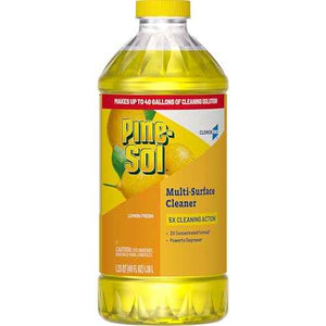 CloroxPro Pine-Sol Multi-Surface Cleaner, All Purpose Cleaner, Lemon Fresh, 40 Fluid Ounces (Package May Vary)