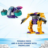 LEGO Marvel Team Spidey Web Spinner Headquarters Building Toy - Pretend Play Spidey and His Amazing Friends Toys Playset for Boys & Girls, Ages 4+ Years - 3 Superhero Minifigures - 10794