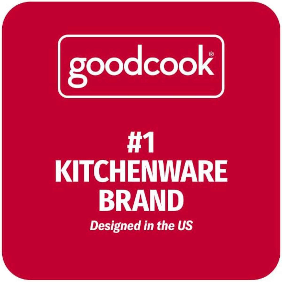 Good Cook Safe Cut Manual Can Opener, Black, Sharp Edge-Free, Stainless Steel