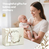 Mama Bear Pregnancy & Baby Shower Gifts Care Package - Eye Mask, Baby Rattle & Mug for New Mom