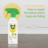 Raid Essentials Multi-Insect Killer Spray, Child and Pet Safe, for Indoor Use, Lemongrass Scent, 12 fl oz