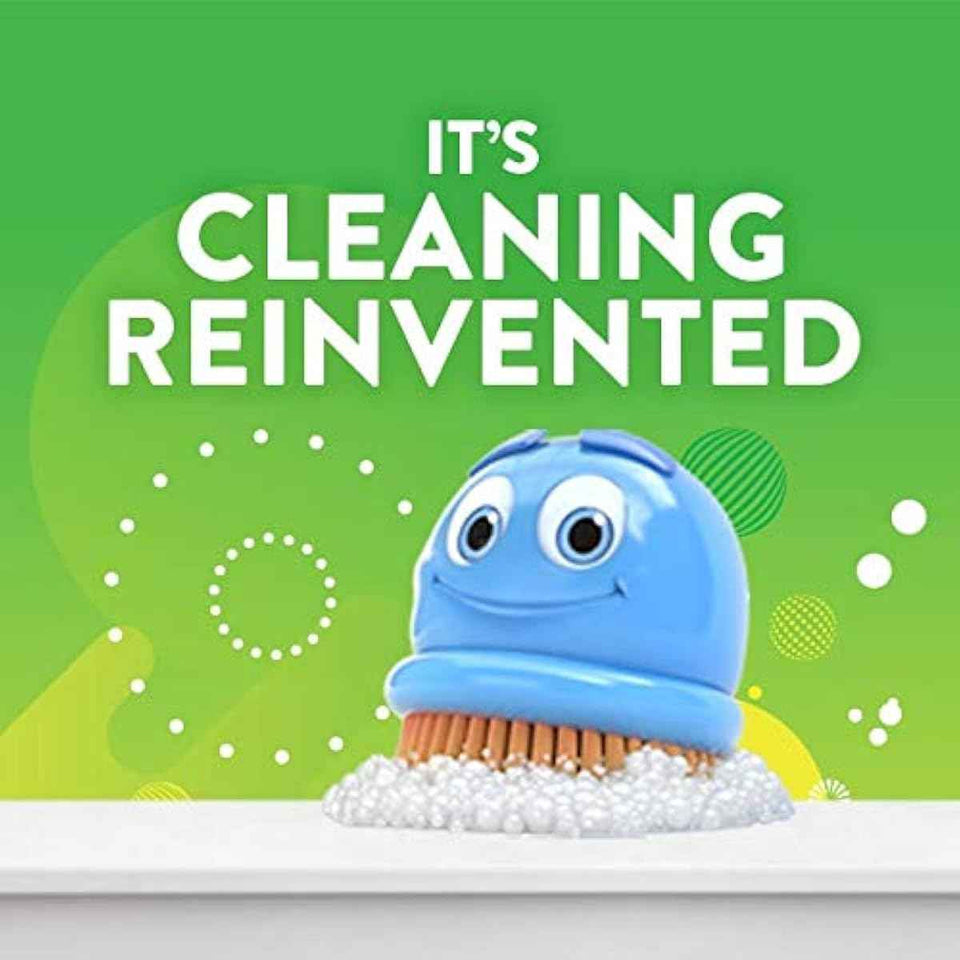 Scrubbing Bubbles Fresh Gel Toilet Bowl Cleaning Stamps, Lavender Scent, Helps Prevent Limescale & Rings, 1 Dispenser with 6 Fresh Gel Stamps