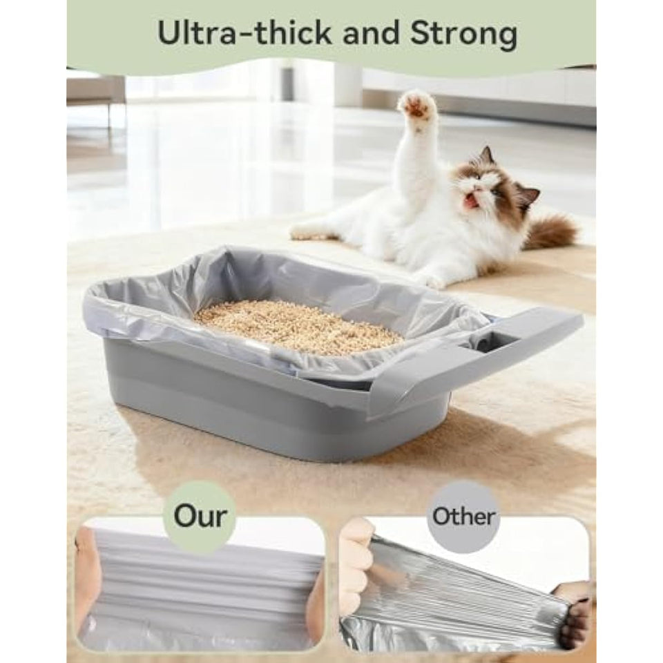 petpivot autoscooper 11 neakasam1 open-top self-cleaning cat litter box replacement unscented leak-proof trash bags