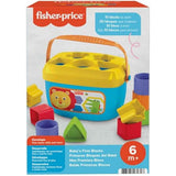 Fisher-Price Stacking Toy Baby's First Blocks Set of 10 Shapes for Sorting Play for Infants Ages 6+ Months