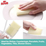 All-Purpose Sponges, Non Scratch, for Washing and Cleaning Dishes, Premium Scrub and Scrubbers, 12 Pads, Ideal for Kitchen, Bathroom