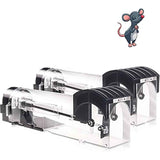 Humane Mouse Traps, 12 inches Enlarged No Kill Rat Live Traps for Chipmunks, Reusable Catch and Release Mice, Pet and Children Friendly Mouse Trap That Work