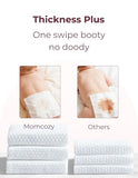 Momcozy extra large, 99% water based, unscented and hypoallergenic baby wipes for sensitive skin