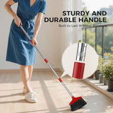 Handy Durable Broom for Indoor Outdoor Cleaning - Kitchen Garage Patio Sweeper