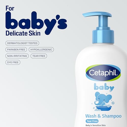 cetaphil baby shampoo and body wash with organic calendula 7.8oz