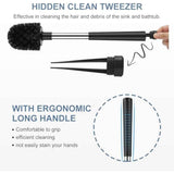 SetSail Toilet Brush and Holder, Easy Cleaning, Self-Closing Lid, Extra Long Handle