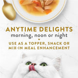 Purina Fancy Feast Lickable Wet Cat Food Broth Complement Classics Collection Variety Pack - 1.4oz Pouches