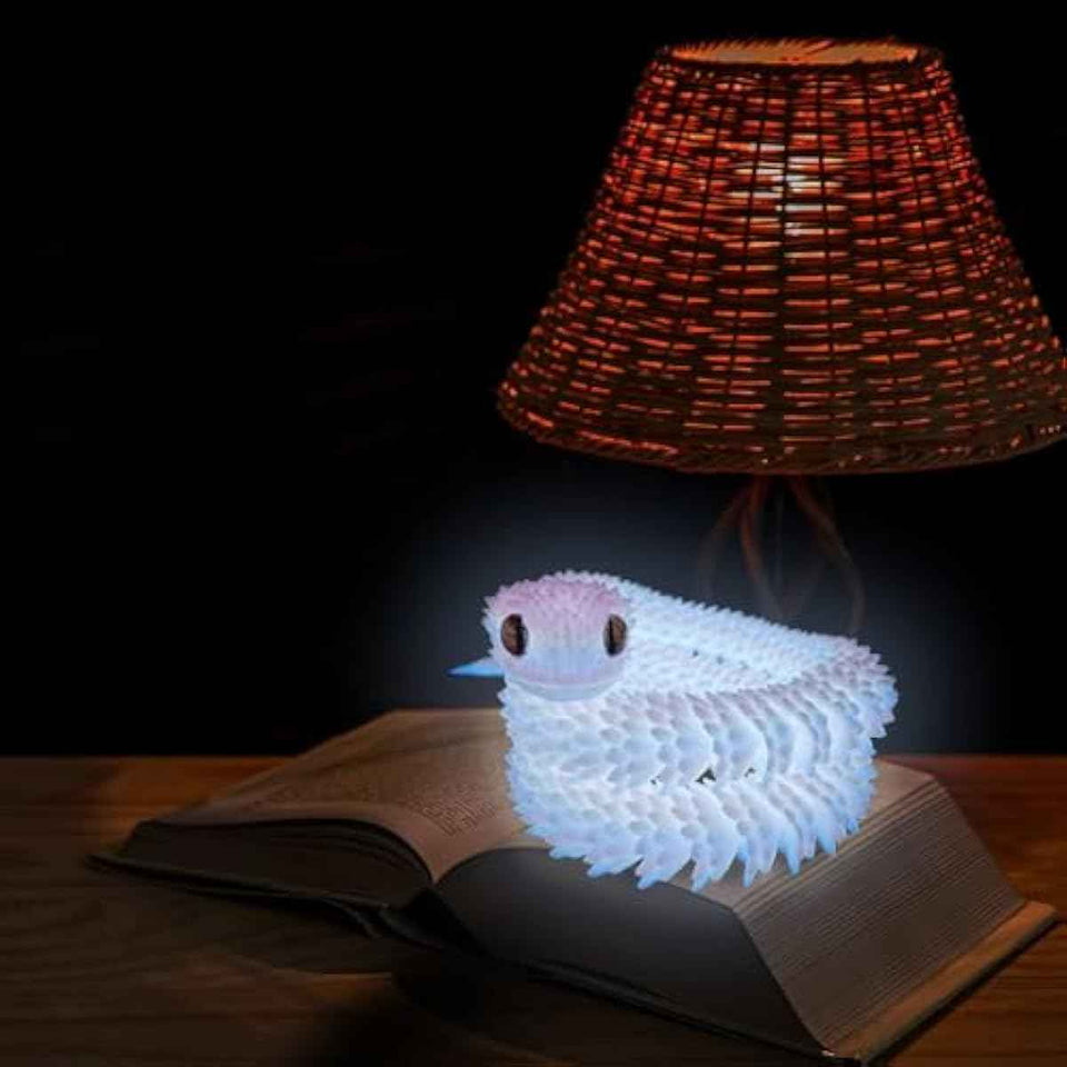 24in 3D Printed Snake Toys, Flexible 3D Printed Animal, Fidget ADHD Snake Toys, Perfect Desk Pet for Animal Collectors, Easter Basket Essentials, Easter Basket Stuffers