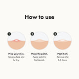 Mighty Patch Original acne pimple patches from Hero Cosmetics for shrinking zits and whiteheads in 1 use (36 Count)