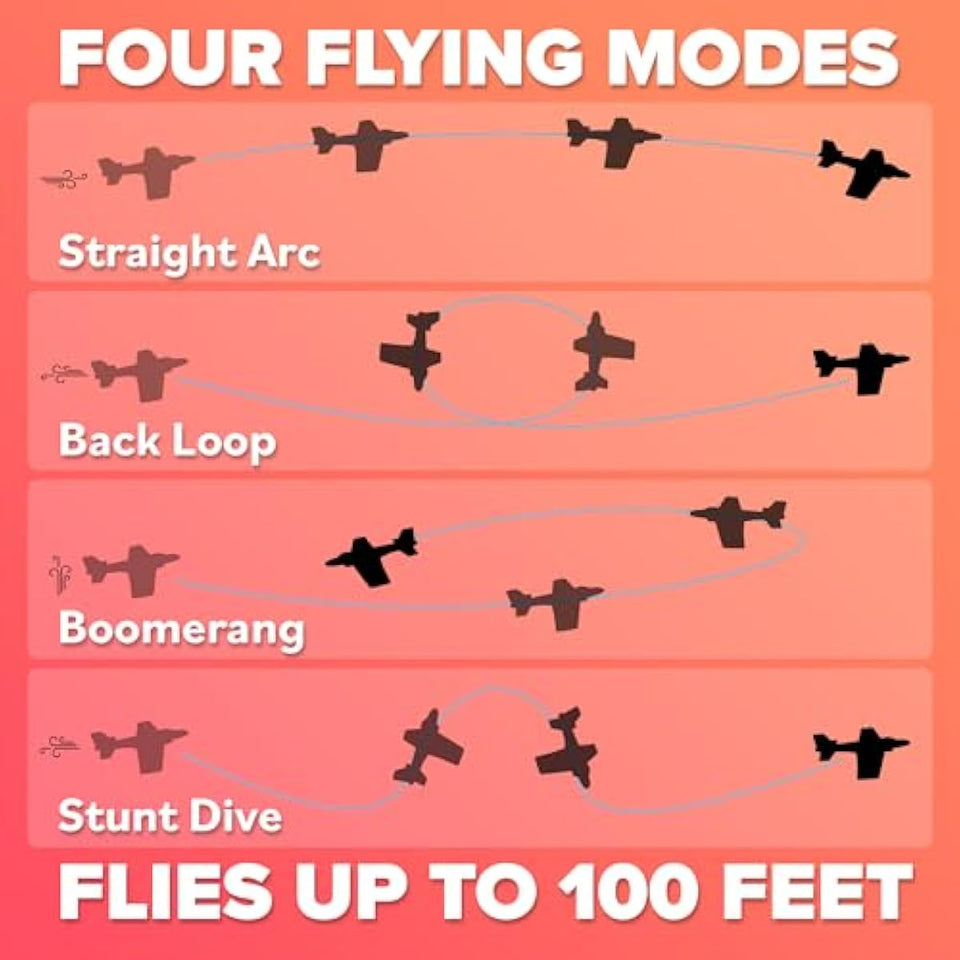 Foam Airplanes - Easter Basket Stuffers for Kids All Ages 4 5 6 7 8 9 10 Year Old - Best Toy Gift - Boy Toys Basket Stuffer Gifts - Fun Easter Gifts for Boys & Girls Party Favors - Air Plane Gift Idea