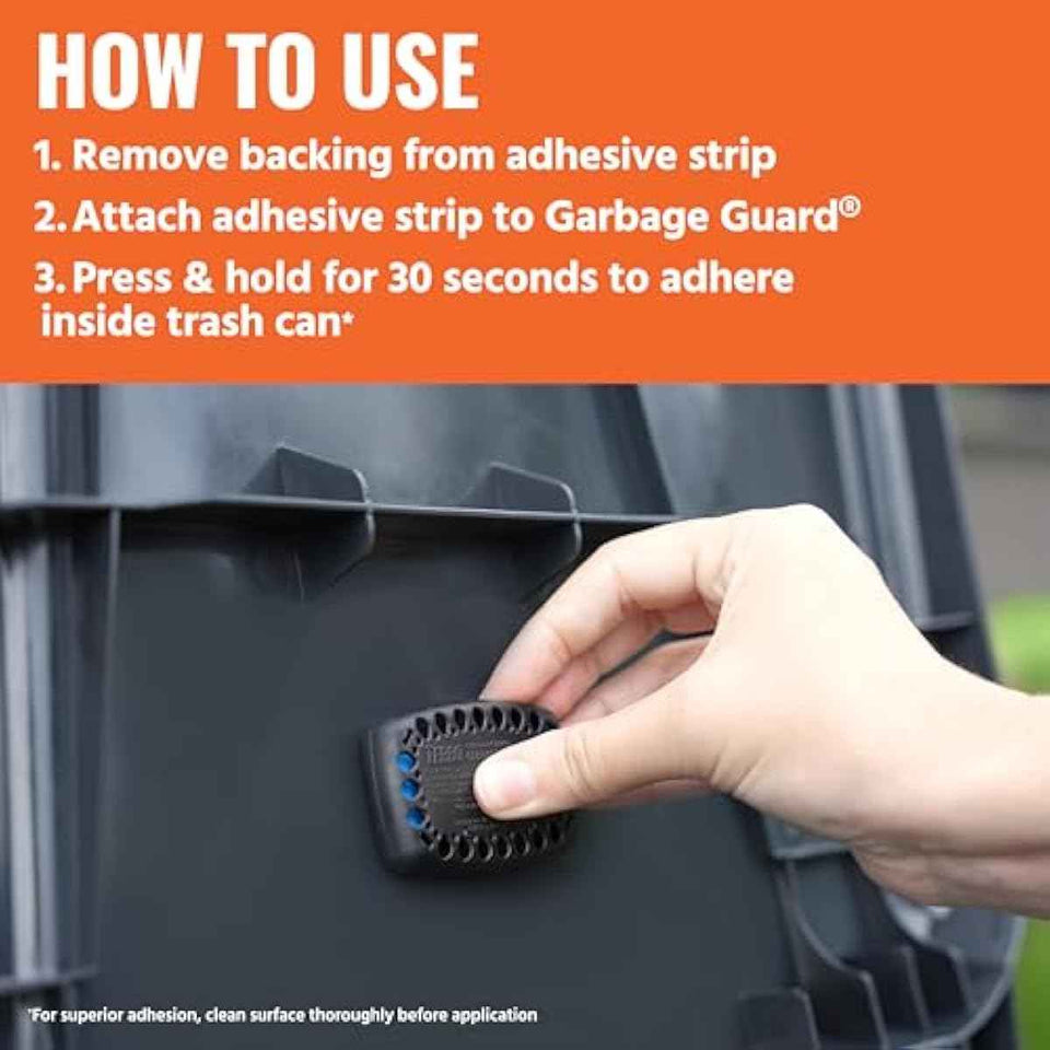 Terro T800 Garbage Guard Trash Can Insect Killer - Kills Flies, Roach, Maggots, Beetles, and Insects in Outdoor Garbage Can