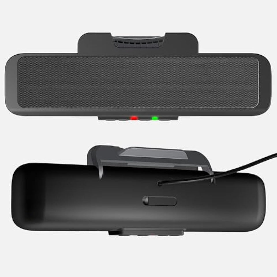 Cyber Acoustics ca-2890 usb stereo speaker bar for pc mac chromebook easy control