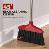 Handy Durable Broom for Indoor Outdoor Cleaning - Kitchen Garage Patio Sweeper