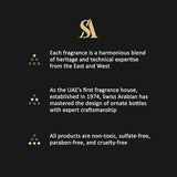 swiss arabian layali rouge 0.5 oz luxury perfume oil fragrance with mango rose and coconut notes