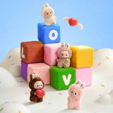 POP MART The Monster Pin for Love Series (A–M) Mini Labubu Doll Blind Box Keychain – Vinyl Plush Pendant, Bag Charm, Collectible Holiday & Birthday Gift for Kids & Adults, Single Box