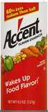Ac'cent All Natural Flavor Enhancer, 4.5 Ounce