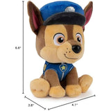 GUND Official PAW Patrol Chase in Signature Police Officer Uniform Plush Toy, Stuffed Animal for Ages 1 and Up, 6" (Styles May Vary)