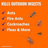 TERRO Ant Killer Plus Multi-Purpose Insect Control for Outdoors - Kills Fire Ants, Fleas, Cockroaches, and Other Crawling Insects - 3lb Shaker Bag - T901-6