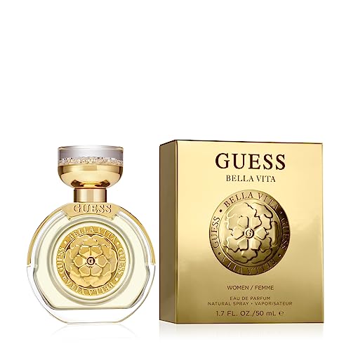 Guess Bella Vita 1.7 fl oz eau de parfum perfume spray for women, elegant and luxurious fragrance