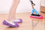 Microfiber mop slipper shoes, 5 pairs, soft washable reusable, free size, for men and women, kids