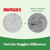 Huggies unscented baby wipes, 99% purified water, 56-count, 1 flip-top pack, hypoallergenic, fragrance free