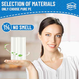 Small Trash Bags 4 Gallon, 100 Count - Unscented Mini Garbage Bags for Bathroom Cans