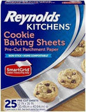 Reynolds Kitchens Air Fryer Liners Disposable, Unbleached Parchment Paper Sheets, 50 Count