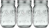 Ball Wide Mouth Glass Mason Jars with Lids and Bands, Used for Canning, Pickling, Juice, Jam, Jelly, Quart Size 32 Ounce (Pack of 2)