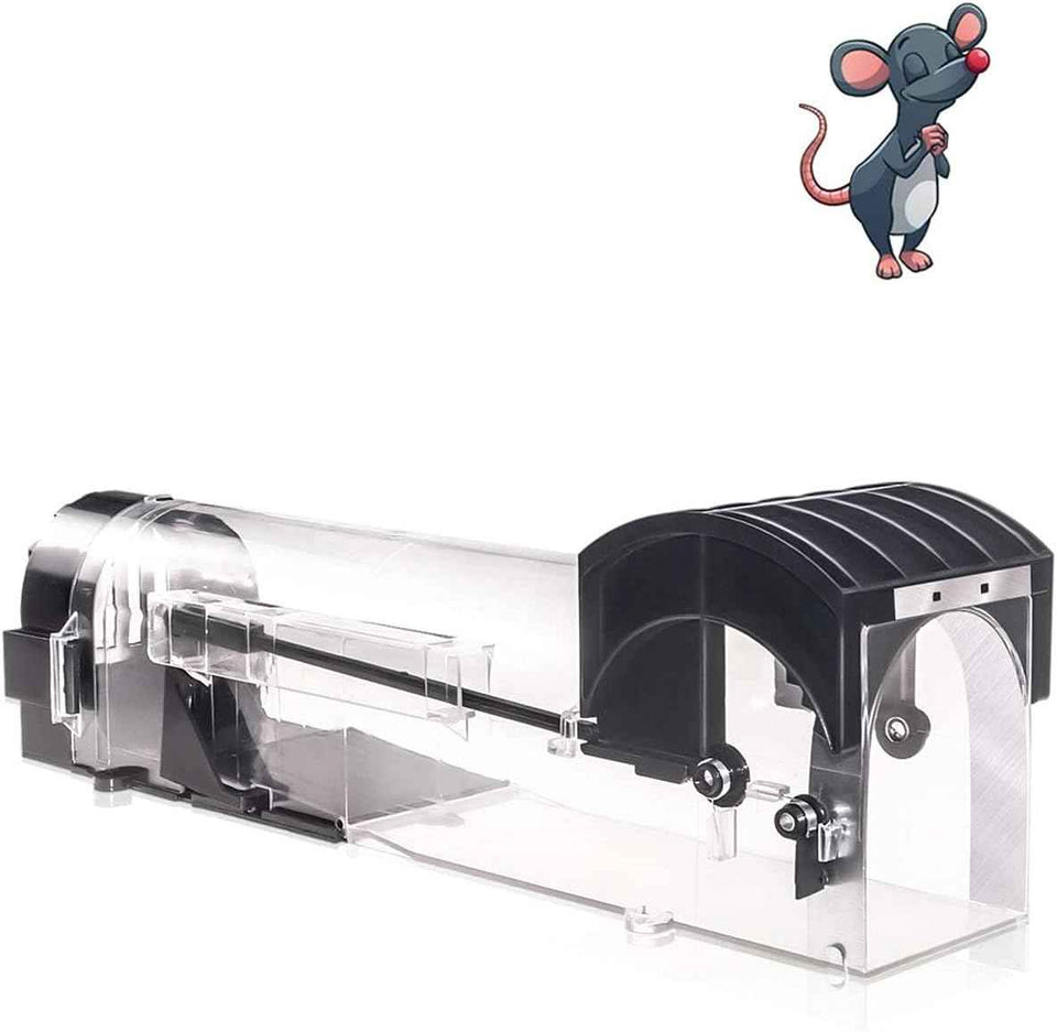 Humane Mouse Traps, 12 inches Enlarged No Kill Rat Live Traps for Chipmunks, Reusable Catch and Release Mice, Pet and Children Friendly Mouse Trap That Work