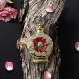 swiss arabian layali rouge 0.5 oz luxury perfume oil fragrance with mango rose and coconut notes