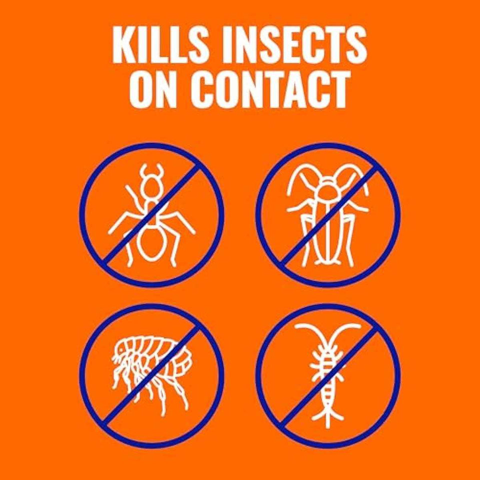 TERRO Ant Killer Plus Multi-Purpose Insect Control for Outdoors - Kills Fire Ants, Fleas, Cockroaches, and Other Crawling Insects - 3lb Shaker Bag - T901-6