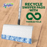 Swiffer Sweep + Mop, Wet Pads Refill, Floor Cleaner, Cleaning Cloths, Heavy Duty, Fresh, 20ct