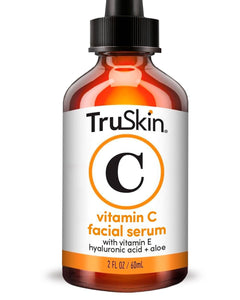 TruSkin Vitamin C Serum for Face - 2 fl oz - Anti Aging with Hyaluronic Acid and Vitamin E for Brightening and Hydration